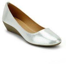 Miss Bennett Silver Belly Shoes women