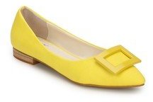 Miss Bennett Yellow Belly Shoes women