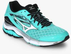 Mizuno Wave Inspire 12 Sea Green Running Shoes women