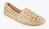 Mochi Beige Moccasins Women