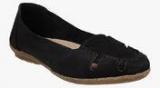 Mochi Black Moccasins Women