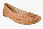 Mochi Camel Brown Regular Loafers Women