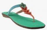 Mochi Green Sandals women