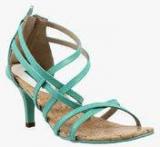 Mochi Green Stilettos Women