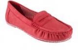 Mochi Red Moccasins Women