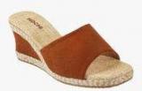 Mochi Tan Wedges women