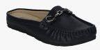 Mode By Red Tape Black Synthetic Regular Loafers Women