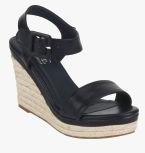 Mode By Red Tape Black Wedges Women