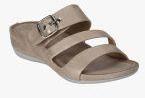 Mode By Red Tape Taupe Sandals Women