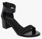 Monrow Black Block Sandals Women