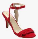 Monrow Maroon Stilettos Women