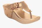 Msc Gold Sandals Women