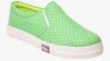 Msc Green Casual Sneakers women