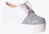 Msc White Casual Sneakers Women