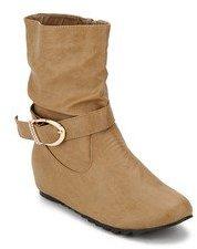 My Foot Ankle Length Khaki Boots women