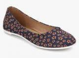 My Foot Navy Blue Belly Shoes Women