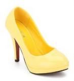 My Foot Yellow Stilletoes Women