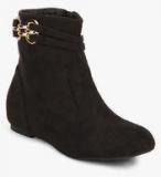 Nell Black Ankle Length Boots Women