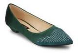 Nell Green Belly Shoes Women