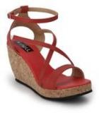 Nell Red Wedges Women