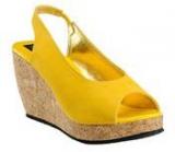 Nell Yellow Wedges Women