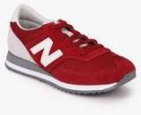 New Balance 620 Maroon Sporty Sneakers Women