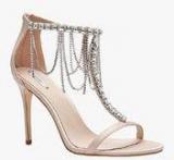 Next Beige Bridal Ankle Chain Stilettos women