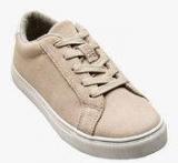 Next Beige Clean Lace Up Sneakers Boys