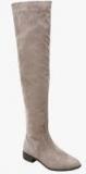 Next Beige Flat Over The Knee Boots Women