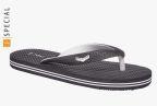 Next Black Synthetic Thong Flip Flops Boys