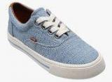 Next Blue Textile Lace Up Shoes Boys