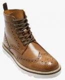 Next Brogue Wedge Boot Men