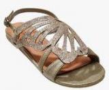 Next Bronze Butterfly Sandals Girls