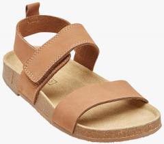 Next Brown Open Toe Flats boys