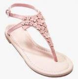 Next Flower Toe Thong Sandals Girls