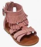 Next Fringe Leather Sandals Girls