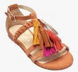 Next Ginger Tassel Sandals Girls