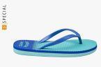 Next Girls Blue & Turquoise Blue Slip On Girls