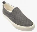 Next Grey Perforated Slip On Men