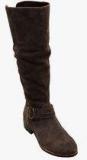 Next Leather Slouch Long Boots Women