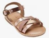 Next Metallic Leather Sandals Girls