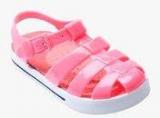 Next Pink Jelly Sandals Girls