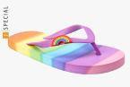 Next Purple Synthetic Thong Flip Flops Girls