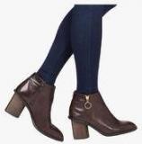 Next Signature Leather Ankle Boots Women