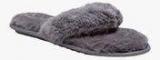 Next Toe Thong Faux Fur Slippers Women