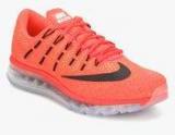 Nike Air Max 2016 Orange Running Shoes Men