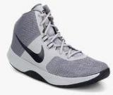 Nike Air Precision Grey Basketball Shoes Men