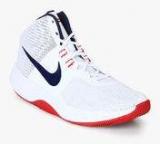 Nike Air Precision White Basketball Shoes Men