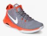 Nike Air Versitile Grey Basketball Shoes Men