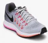 Nike Air Zoom Pegasus 33 Grey Running Shoes Women